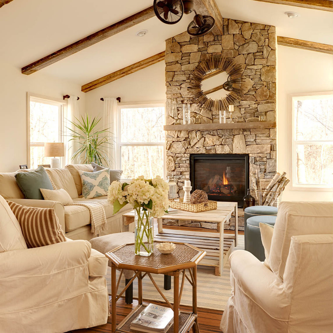 Rustic Sunroom
