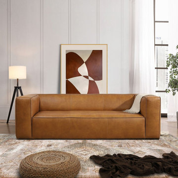 Leather sofa Emerson