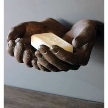 Wall Mounted Giving Hands