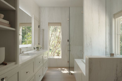 Inspiration for a bathroom remodel in Atlanta