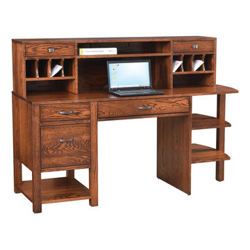 Adair Hutch Top Computer Desk