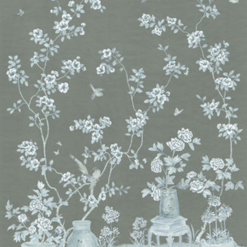 Chinoiserie wallpaper panels, USD300 to USD385 per panel