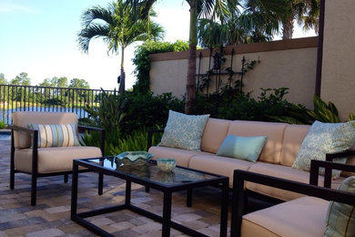 Patio - mediterranean patio idea in Cleveland