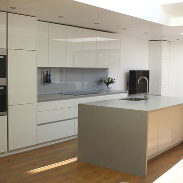 North Kingston Modern White Kitchen