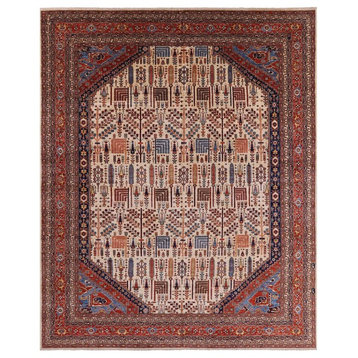 Persian Ziegler Hand Knotted Wool Area Rug 12' X 15' - Q2288