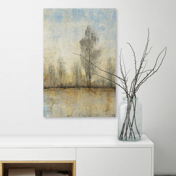 "Quiet Nature I" Painting Print on Wrapped Canvas