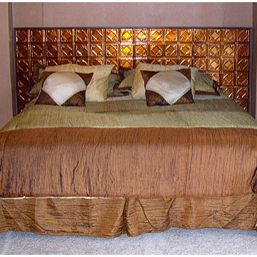 Unique Tin Headboard