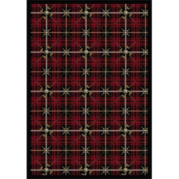 Games People Play, Gaming And Sports Area Rug, Saint Andrews, Lumberjack Red