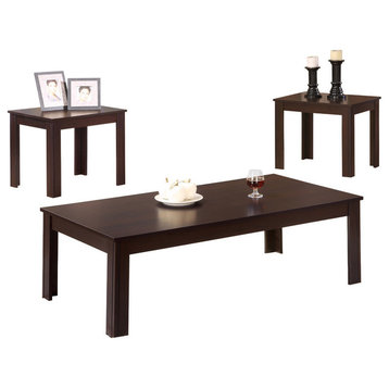 Table Set, 3-Piece Set, Cappuccino