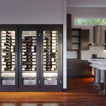 Modern Wine Cellar Cabinets