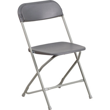 Gray Folding Chair, Gray