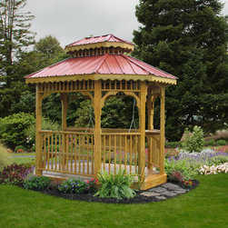 Tea House Gazebo - 7x9 - Gazebos