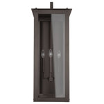 Capital Lighting - Capital Lighting 934642OZ Hunt - 36" 4 Light Outdoor Wall Mount - 4-light wall mount with Black finish and Clear. "RHunt 36" 4 Light Out Oiled Bronze Clear G *UL: Suitable for wet locations Energy Star Qualified: n/a ADA Certified: n/a  *Number of Lights: Lamp: 4-*Wattage:60w E12 Candelabra Base bulb(s) *Bulb Included:No *Bulb Type:E12 Candelabra Base *Finish Type:Oiled Bronze
