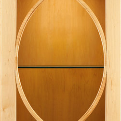 KraftMaid: Palladia with Bistro Glass - Kitchen Cabinetry