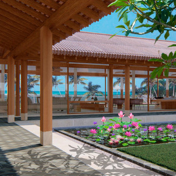 Lotus House, Sairee Beach , Chumphon, Gulf of Thailand