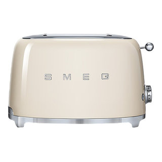  Smeg 50s Retro Line Black 4x4 Slot Toaster: Home & Kitchen