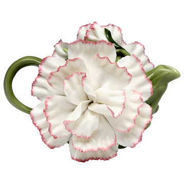 Carnation Teapot, 8 oz.