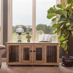 Medium Double Kennel - Dog Kennels And Crates