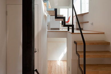 Example of a staircase design in Tokyo