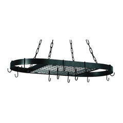 Most Por Wooden Hanging Pot Racks For 2018 Houzz 218 99