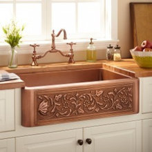 Kitchen sink and counter