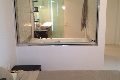 Inspiration for a large guest bedroom remodel in Miami