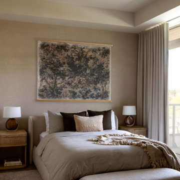 Aurelia Residence | Warm Contemporary Primary Bedroom Design