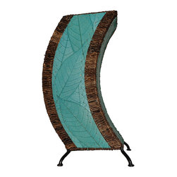 Eangee Home Designs C Shape Table Lamp | Sea Blue - Table Lamps