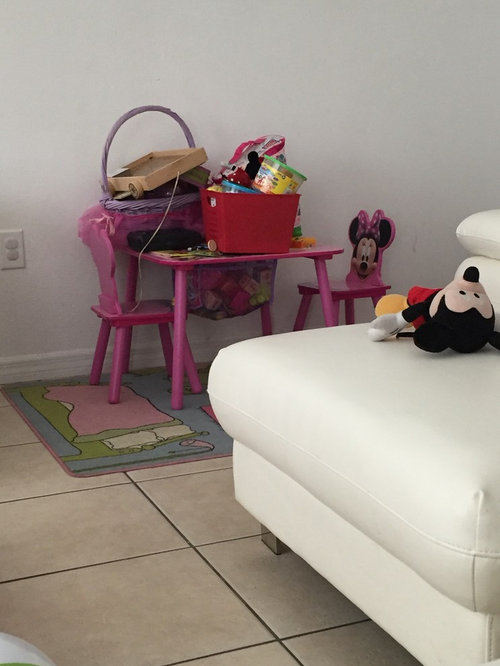 Toy storage small apartment