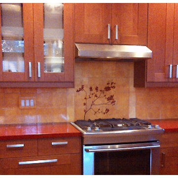 Cherry Branch Tile Murals