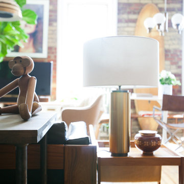 My Houzz: Gentlemen’s Club-Meets-Treehouse Style in Brooklyn