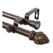 Curtain rods bedroom