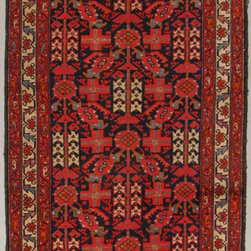 Persian Malayer runner 3'5 X 16'10 - Area Rugs