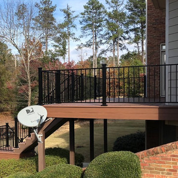 Elevated Deck w/ Vertical Cable Railing