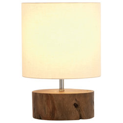 Rustic Table Lamps by Benzara, Woodland Imprts, The Urban Port