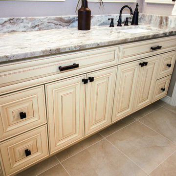 "Charmed" - Master Bathroom & Powder Room