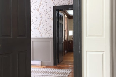 Mid-sized transitional foyer photo in Other