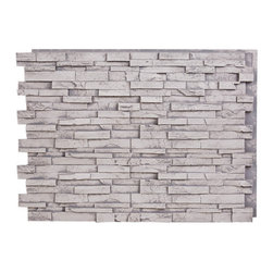 147-36-EVEREST DEEP SLATE STACKED WALL PANEL - 36"H - Wall Panels