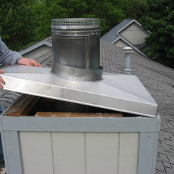 Stainless Steel Chase Cover - Roofing And Gutters