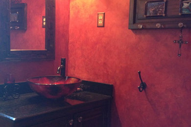 Bathroom - eclectic bathroom idea in Dallas