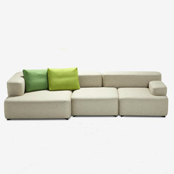 Fritz Hansen - Fritz Hansen Alphabet 3-Seat Sofa - Sectional Sofas