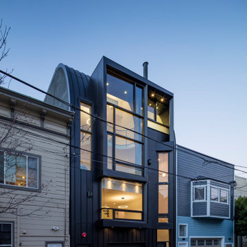 Black Mass, Linden Street, San Francisco, Stephen Phillips Architects (SPARCHS)
