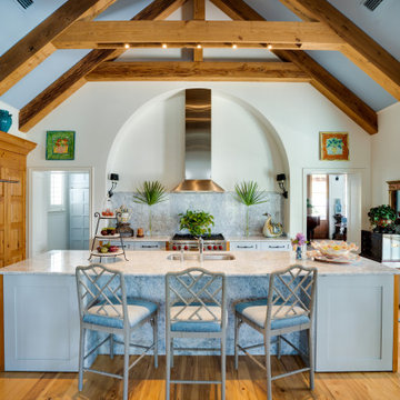 Burnt Pine Kitchen Design by Gary Killough of Killough's Interior Design Destin,