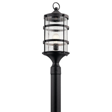 1 light Outdoor Post Lantern - Coastal inspirations - 22.5 inches tall by 9
