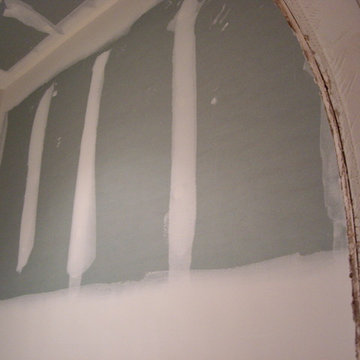 Right Wall During Wine Cellar Construction Texas