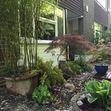 Front Garden - Japanese Dry River Bed in Bromley