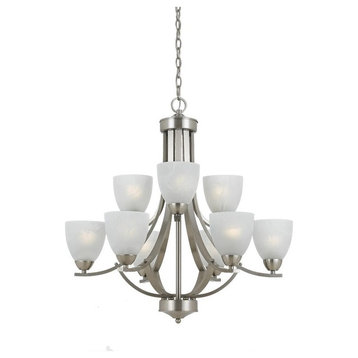 Value Collection 8001 9 Light Chandelier
