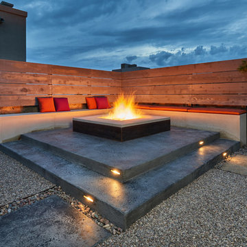 Westside El Paso Contemporary Outdoor Living