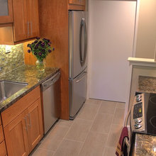 Pool house kitchen