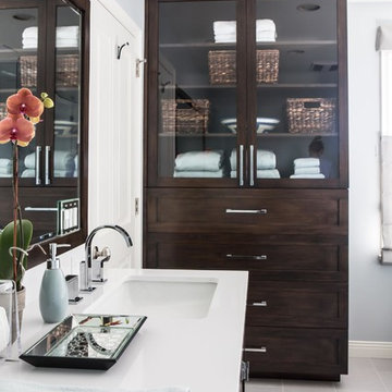 Designer Erica Islas of EMI Interior Design: Modern Bathroom Design Remodel